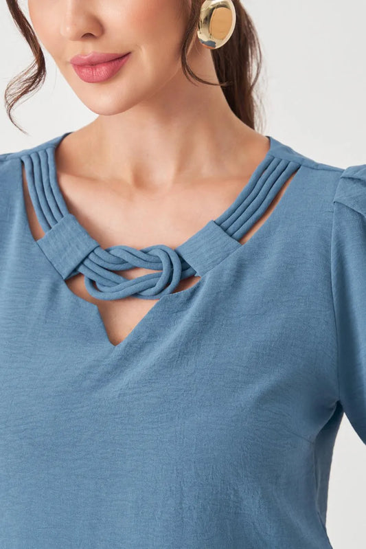 BLUSA COLO NÓ ROLETE