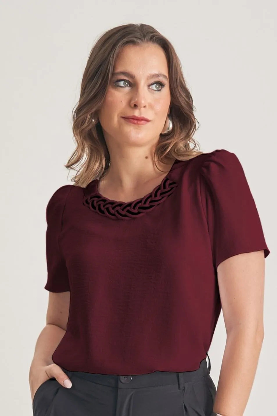 BLUSA COLO TRANÇAS
