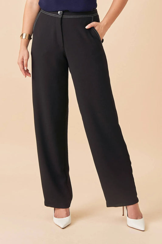 CALÇA PRETA CREPE