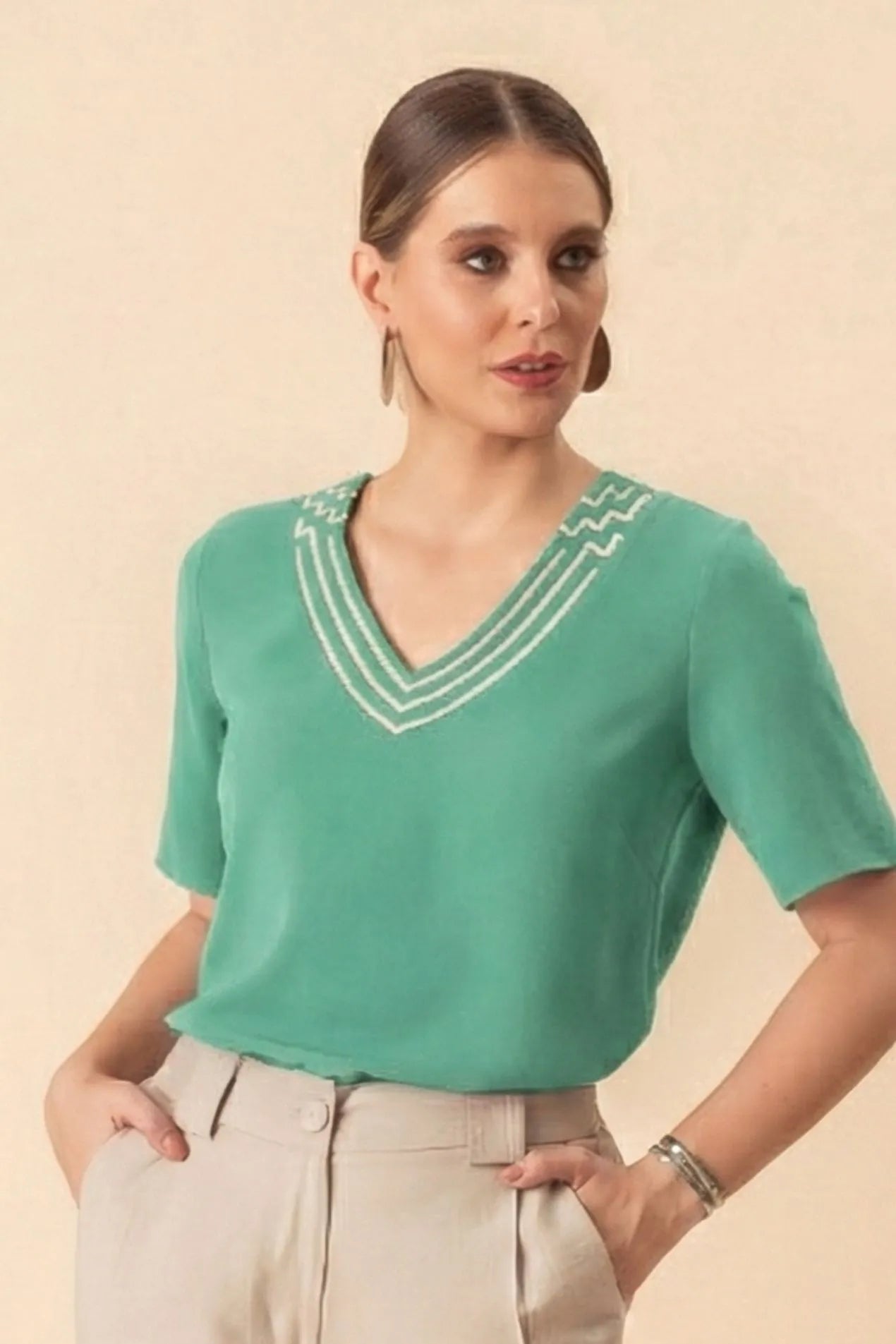 BLUSA VIES CRUZADOS