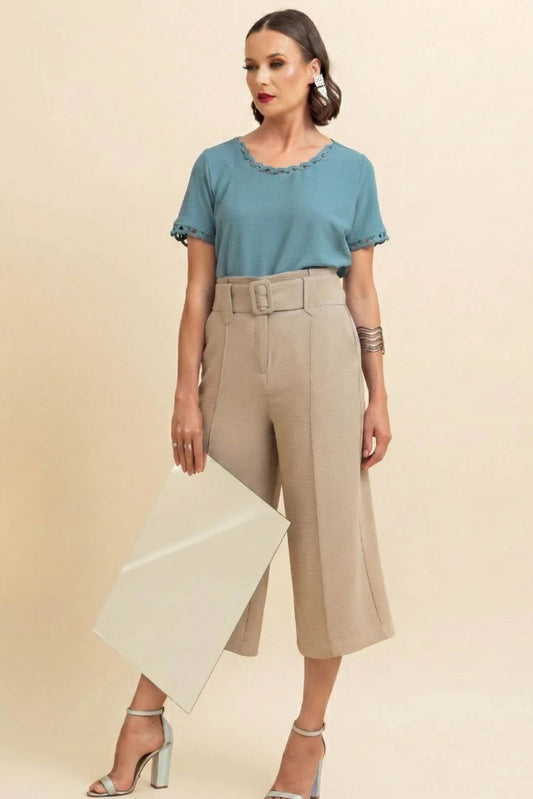 BLUSA ARCOS GOLA/MANGA
