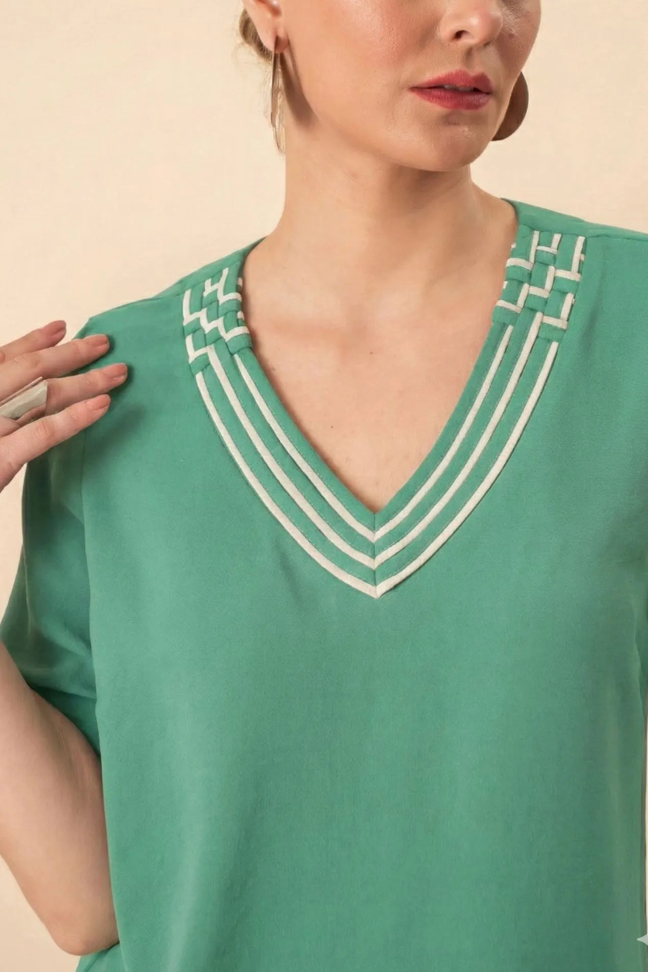 BLUSA VIES CRUZADOS