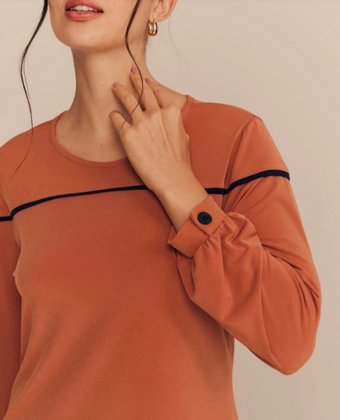 blusa detalhe vivo