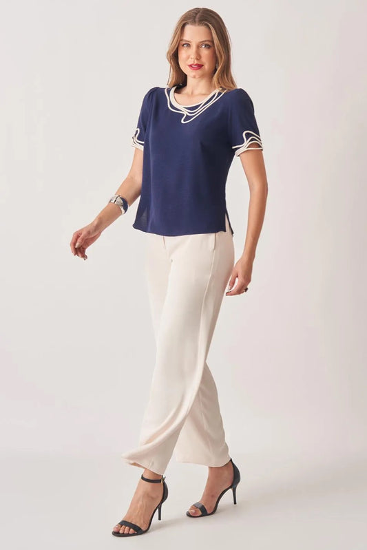 BLUSA CORDÃO EM CURVAS