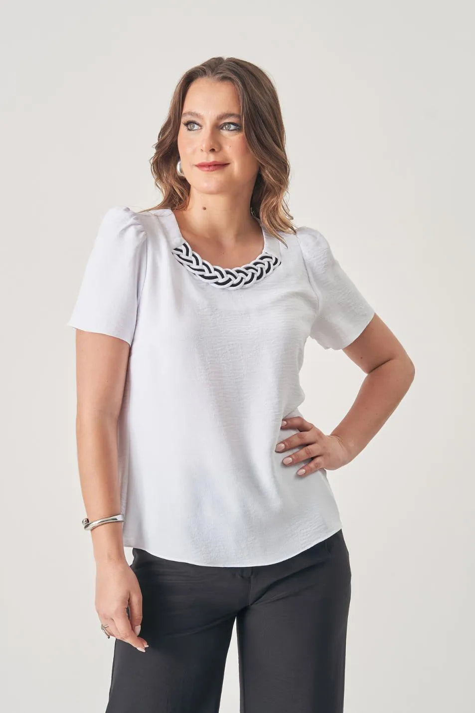 BLUSA COLO TRANÇAS