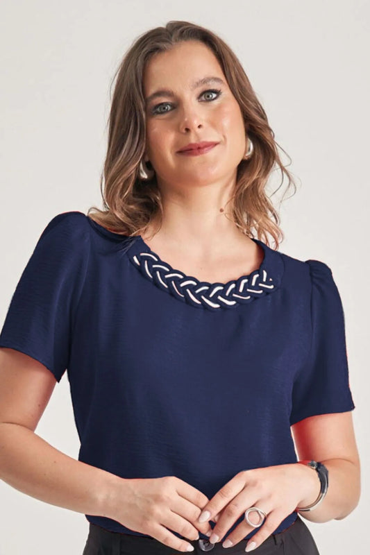 BLUSA COLO TRANÇAS