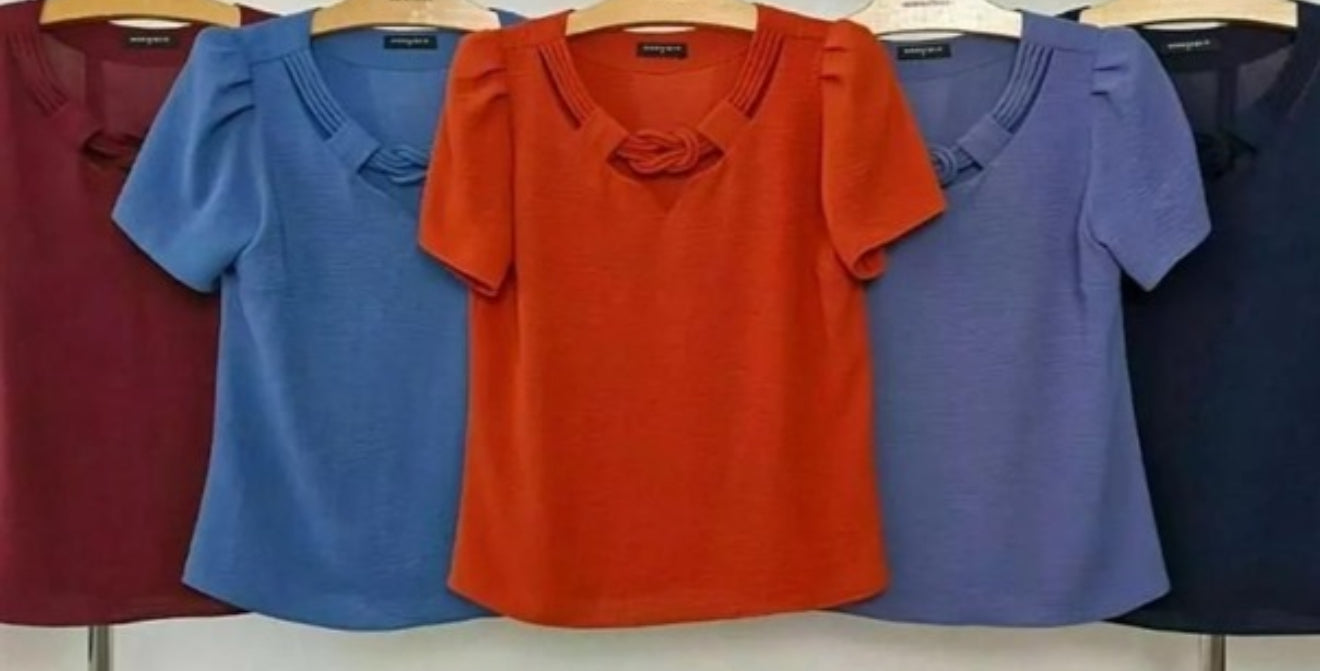 BLUSA COLO NÓ ROLETE