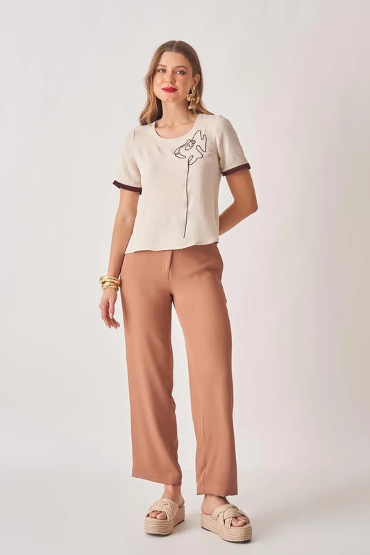 BLUSA FLOR LATERAL