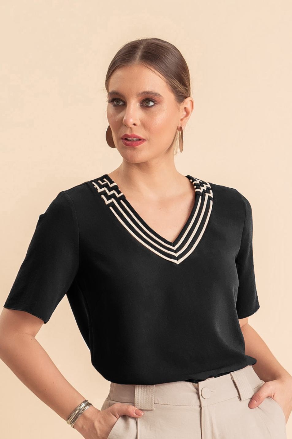 BLUSA VIES CRUZADOS