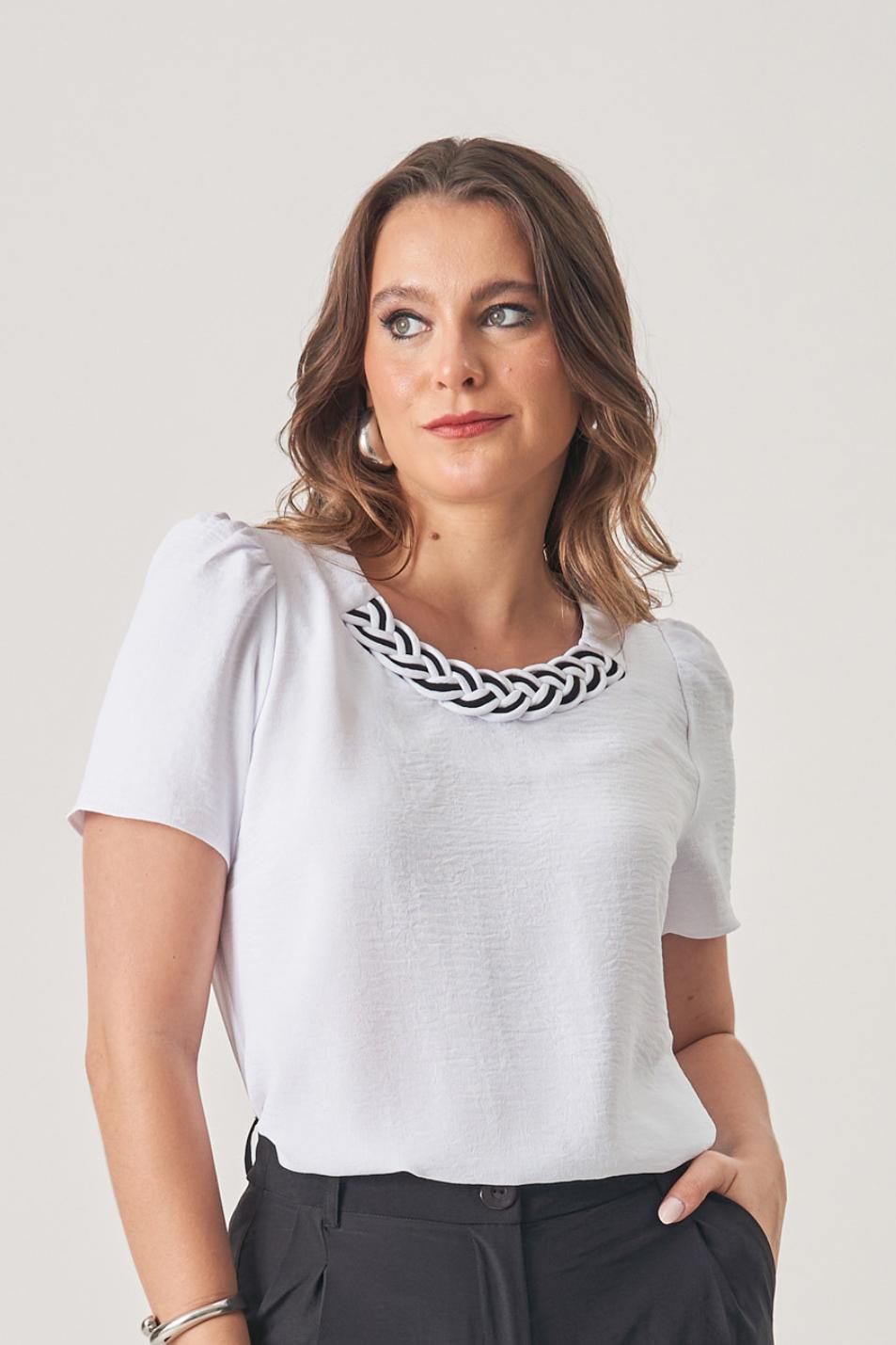 BLUSA COLO TRANÇAS