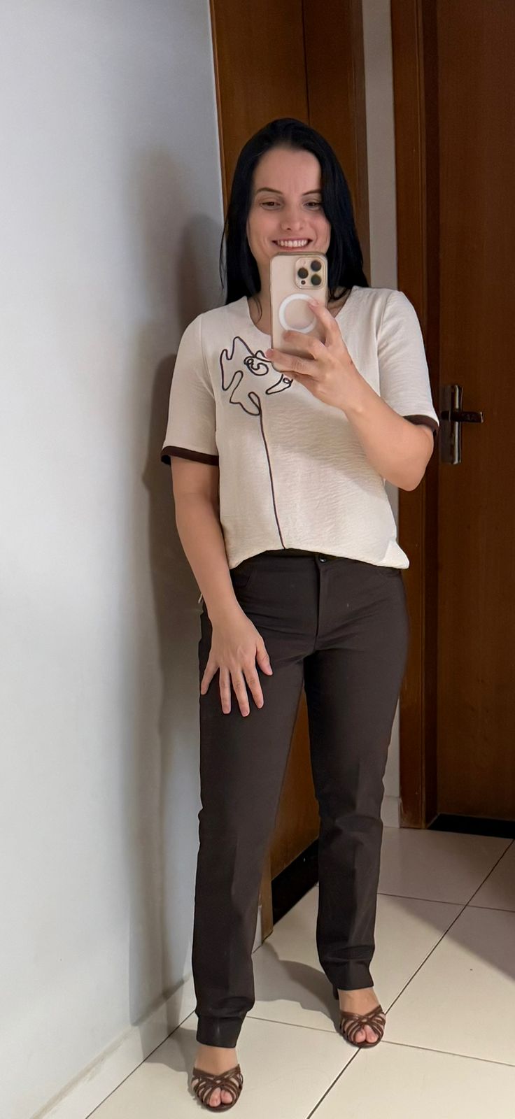 CALÇA CROPPED