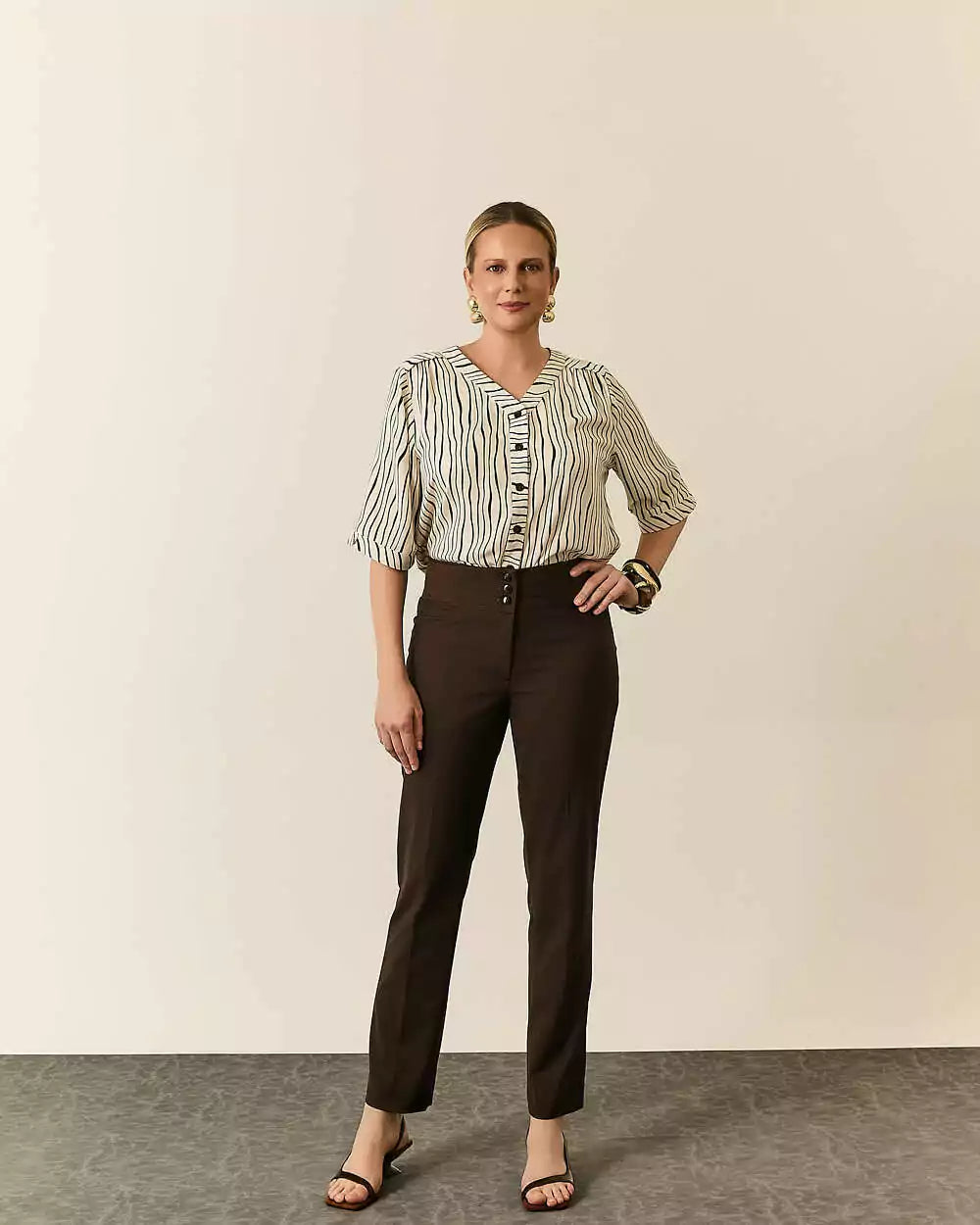 CALÇA CROPPED
