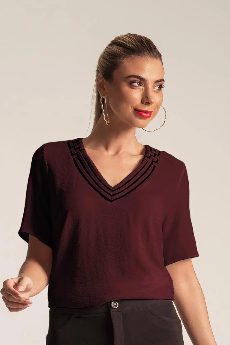 BLUSA VIES CRUZADOS